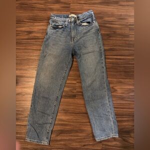 Women’s Madewell Mom Jean- Size 24 waist